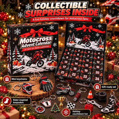 🏍️ MotoRush  24-Day Motocross Advent Calendar – Daily Rider Surprises for Bike Fans