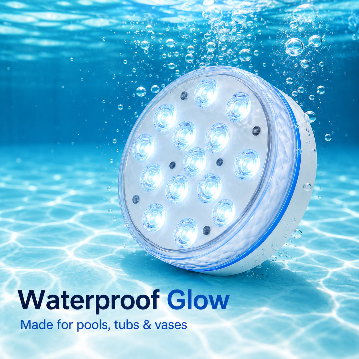 Upgraded Waterproof LED Light with Remote Control
