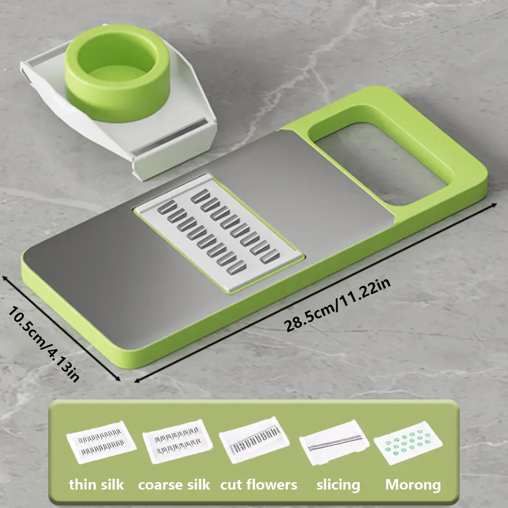 🥗🔪 Multi-Function Vegetable Slicer – Slice, Shred & Julienne