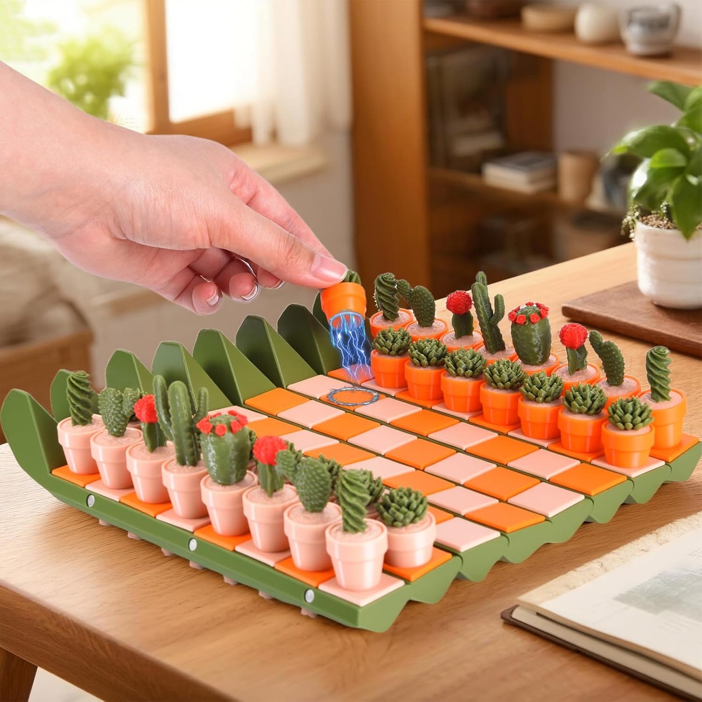 Cactus Chess Set - 3D Printed Cactichess