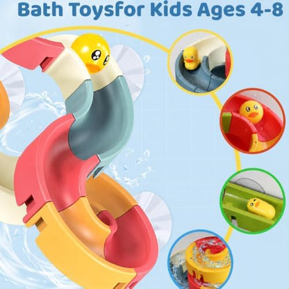 🔥 50% OFF TODAY 🛁 48PCS DIY Bath Water Track Toy🌈