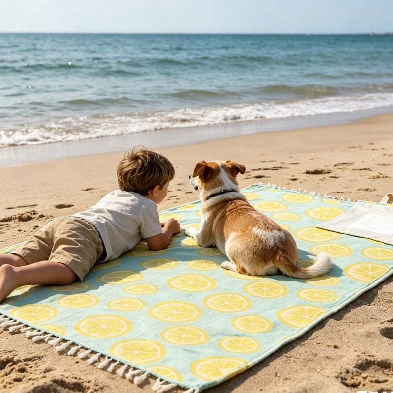 🌴The 2-in-1 Beach Essential You’ll Use All Summer From Beach Towel to Backpack in Seconds