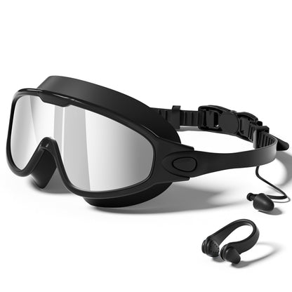 🌊 Anti-Fog UV400 Swim Goggles – No-Leak Wide View Comfort for Adults 🏊‍♂️✨