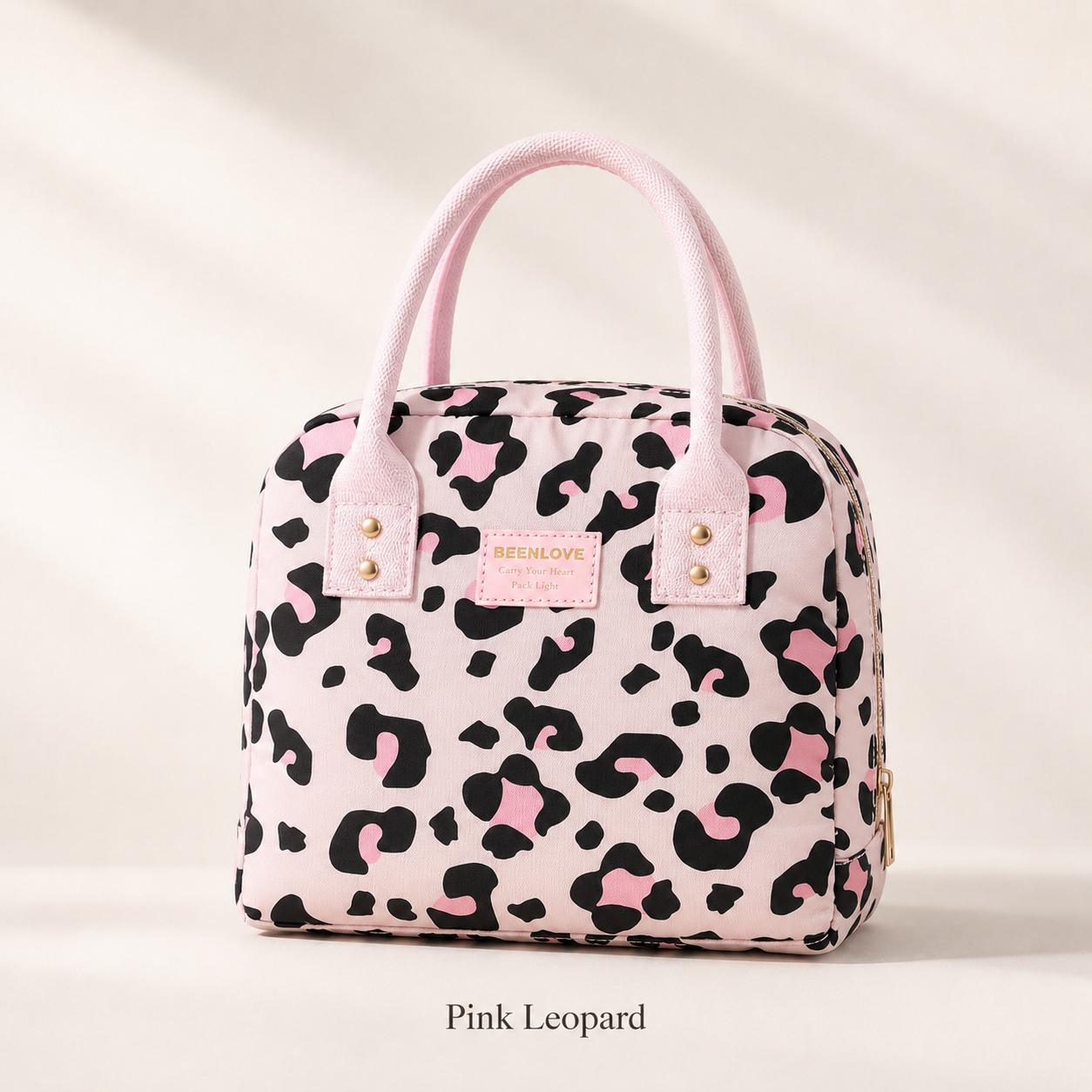 ✨ Leopard Insulated Lunch Tote Bag – Stylish, Spacious & Keeps Food Fresh On the Go