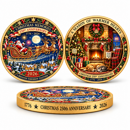 🎄 2026 Christmas 250th Anniversary Commemorative Collectible Keepsake ⭐