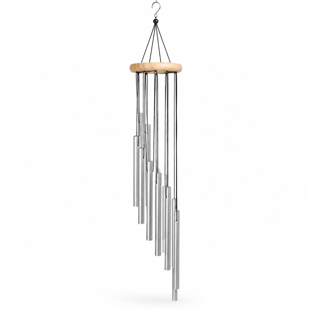 🎐 12 Tube Wind Chimes Outdoor Indoor Deep Tone Memorial Windchimes with S Hook 🌳