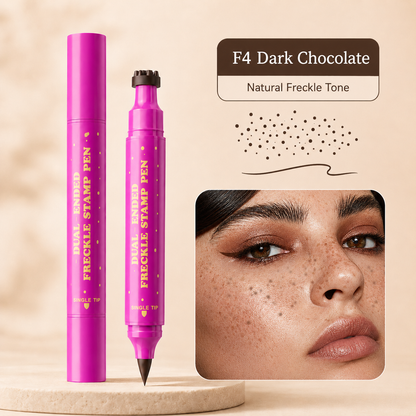 ✨ Dual-Ended Freckle Stamp Pen – Natural Faux Freckles & Beauty Marks in Seconds