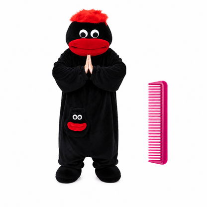 🧸✨ Cartoon Plush Jumpsuit Onesie – Cozy Hooded Pajamas for Home & Party 🎉🔥