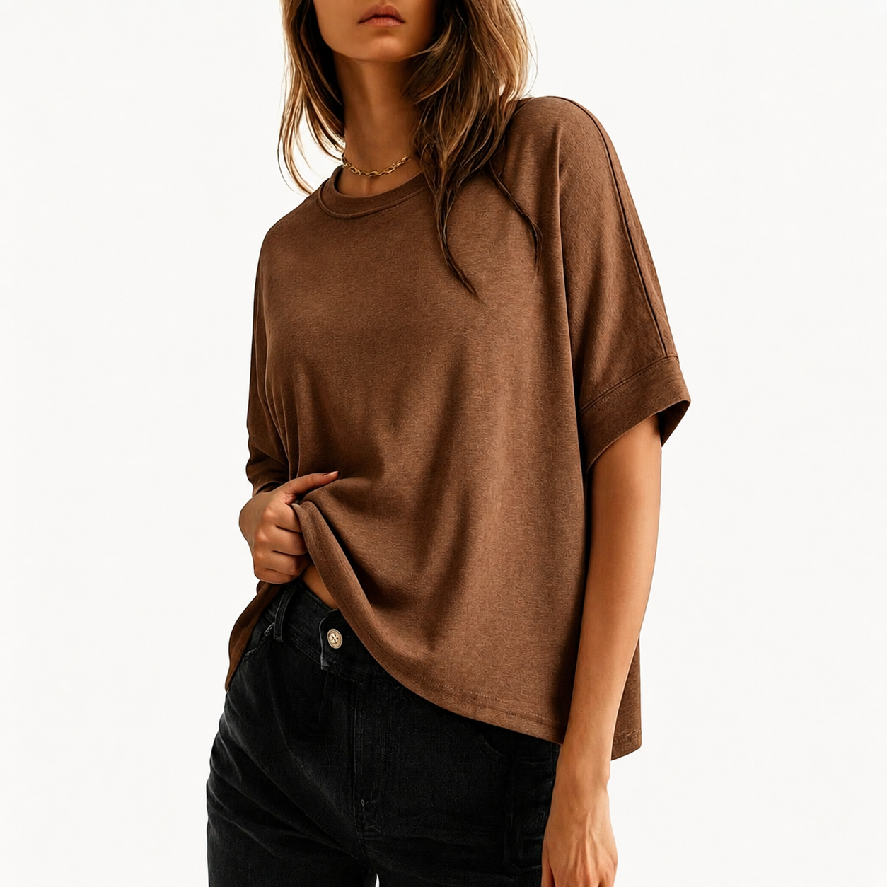 🔥 Soft Oversized Tee Women Love – Comfy, Loose & Flattering ✨