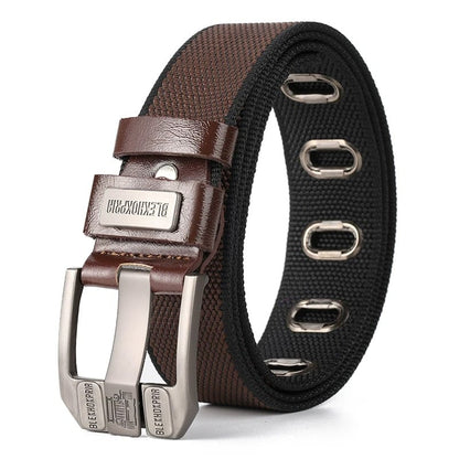✨Textured Nylon Strap Utility Belt  Ideal for Hiking, Camping & Daily Streetwear Outfits