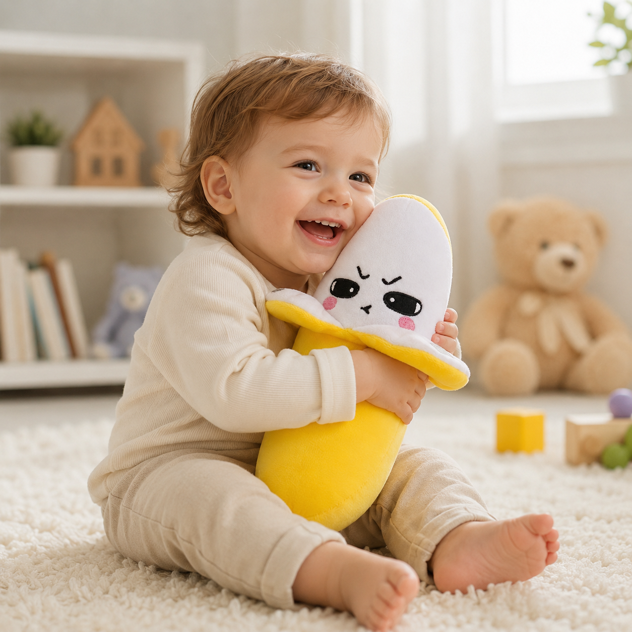 Interactive Music Plush Toy Set – Banana