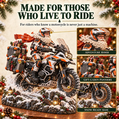 ⭐🏍️ Santa’s Ride Home – Christmas Motorcycle Keepsake Collection💨