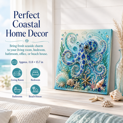 🔥Limited time 70% OFF - 🌊✨ Ocean Theme Pearl Art DIY Kit – Relaxing DIY Craft to Create Stunning Coastal Artwork (📦Buy 2 Free Shipping)