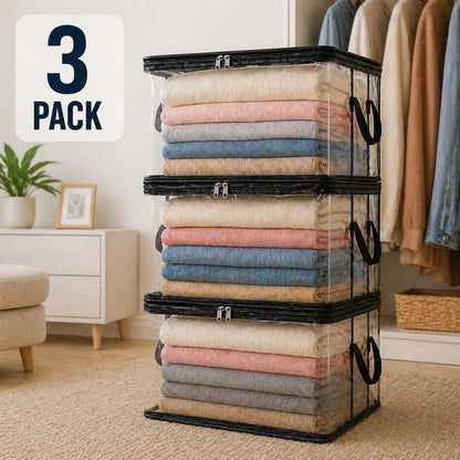 🎁 Mother's Day Sale 55% OFF 🎁 Heavy-Duty Clear Storage Bag for Clothes & Moving
