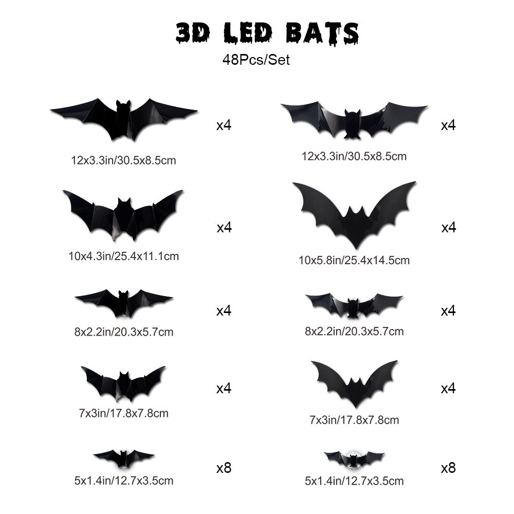 🔥SPOOKY SALE 49% OFF🦇 Halloween LED Bat Decorations