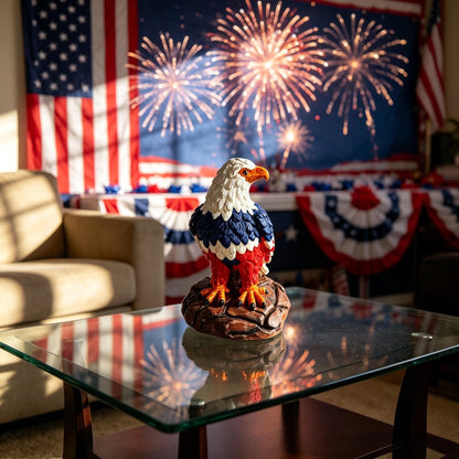 ⚡️Independence Day 49% OFF- 🦅U.S. 250th Eagle Stained Glass Table Lamp