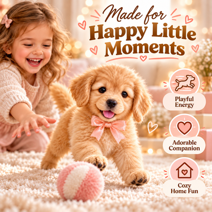 🐕🐾 Golden Buddy™ Realistic Robot Golden Retriever Puppy