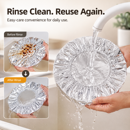 🔥 Reusable Thermal Dish Covers – Keep Food Warm & Fresh Longer