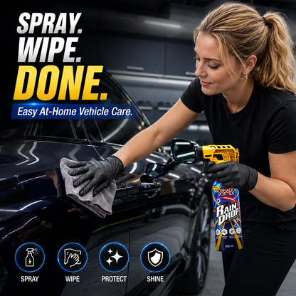 🚗 Instant Water-Repellent Coating Spray Quick Car Paint Gloss Detailing Protection 💧