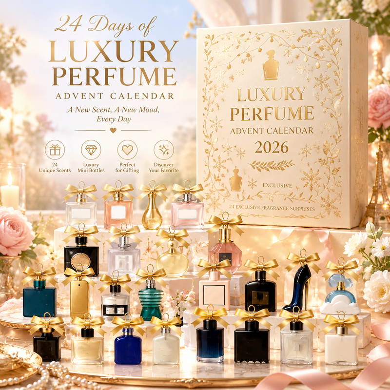 ⭐2026 Premium Luxury Perfume Advent Calendar – Acrylic Ornament Surprise Set⭐