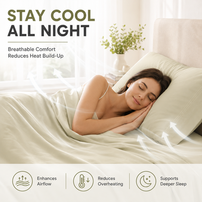 🔥 55% OFF LAST DAY 🔥 Luxury Comfort Bedding Set - Ultra-Soft Deep Pocket Sheets 🛏️