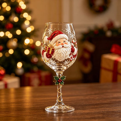 🔥Christmas Wine Glass Collection Gift Box Set