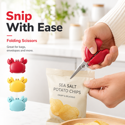 🦀 Cute 4-in-1 Crab Kitchen Gadget – Open, Cut, Slice & Stick Anywhere