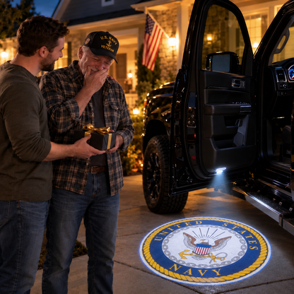 🚗🎖️ Military Honor Car Door Projection Light