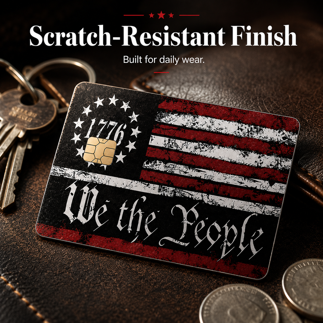 ✨U.S. 250th Anniversary "We the People" Card Sticker 🦅