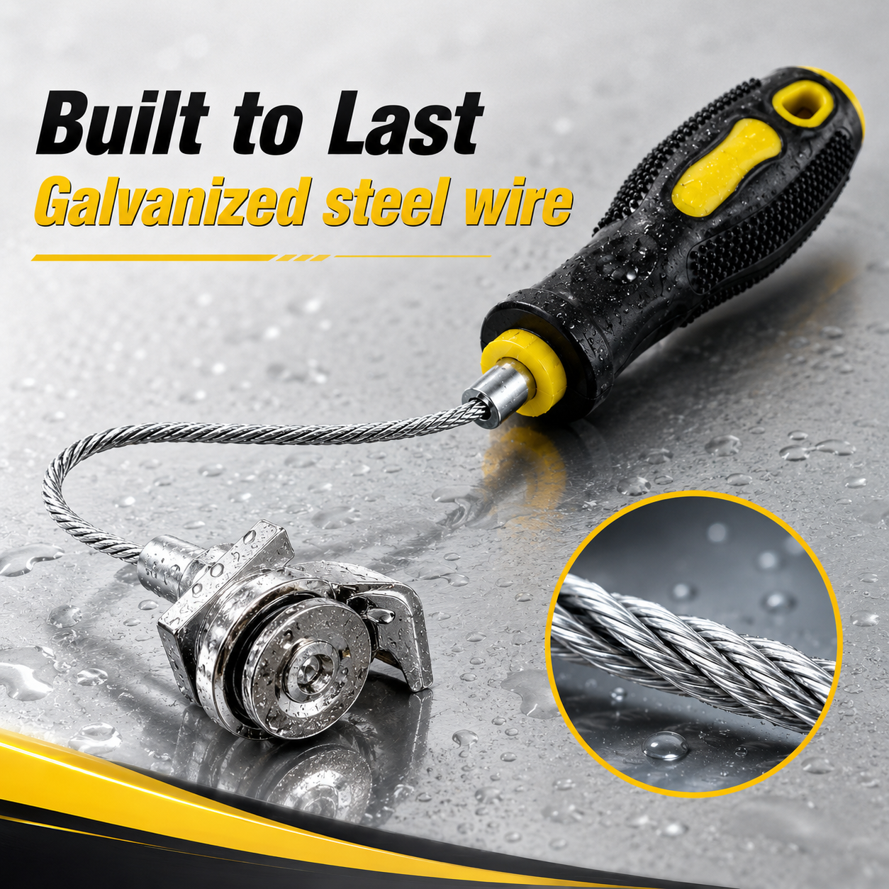 🛠️ Universal Flexible Oil Plug Remover Tool
