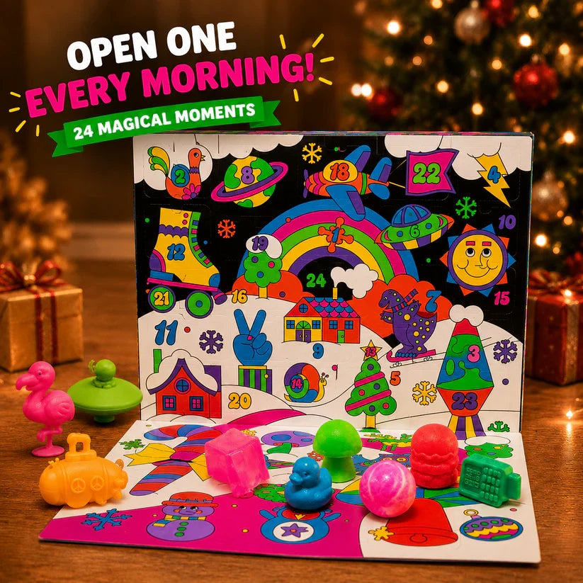 🎁 24-Day Squishy Advent Calendar – A New Surprise Every Day 🎄