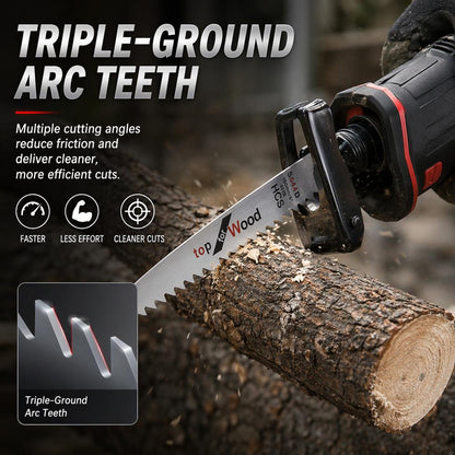 🪚 Heavy Duty Forged Pruning Saw – Cut Branches Faster With Less Effort 🌿