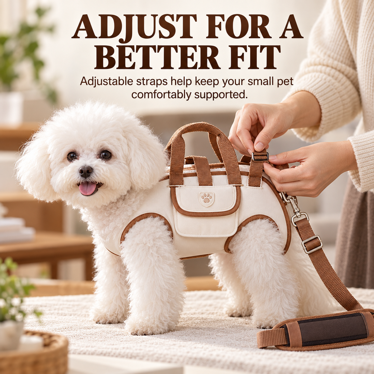 🐾 2-in-1 Pet Carrier – Shoulder & Handheld 🛒