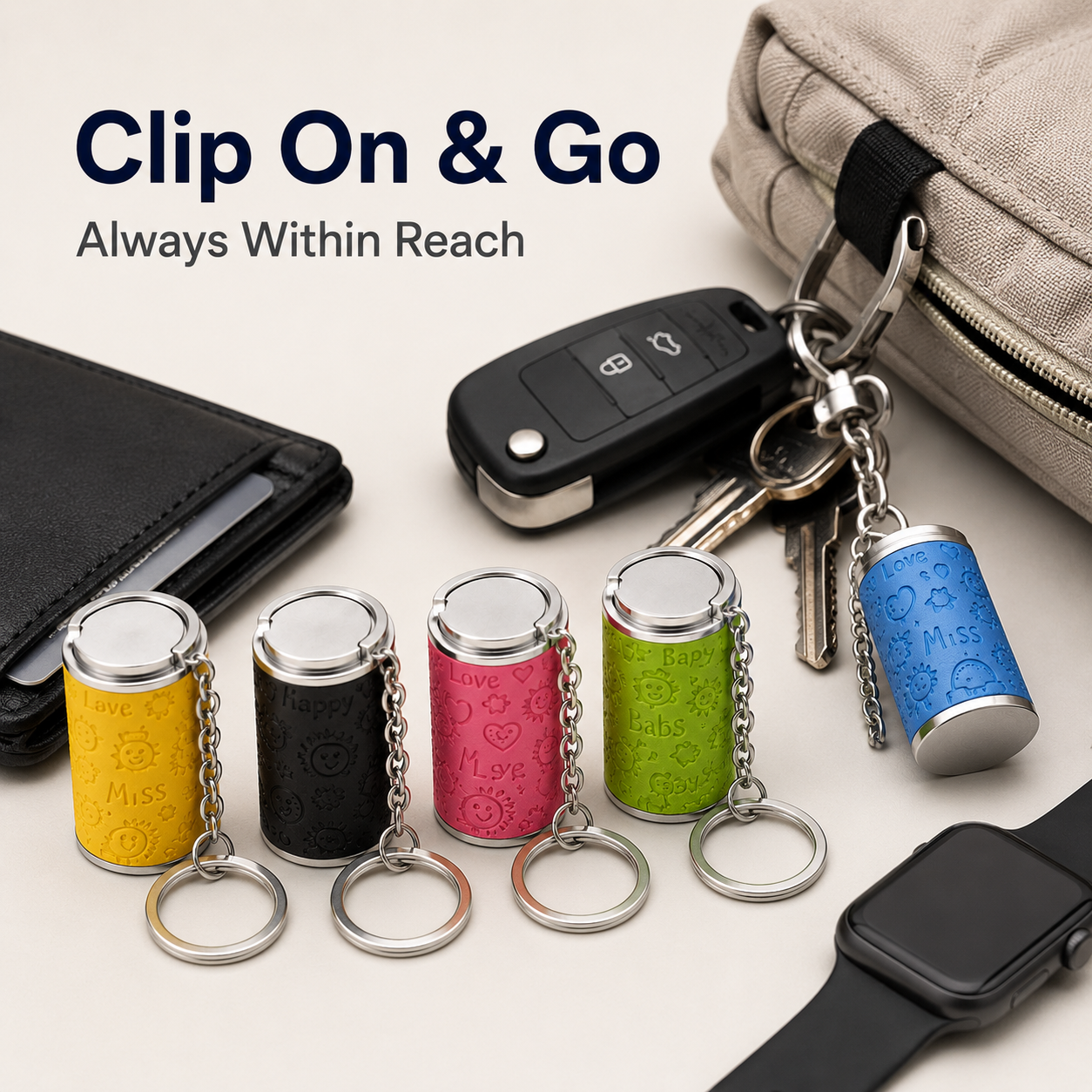 🪙 Never Lose Your Coins Again! Mini Coin Storage Keychain 🔑💼
