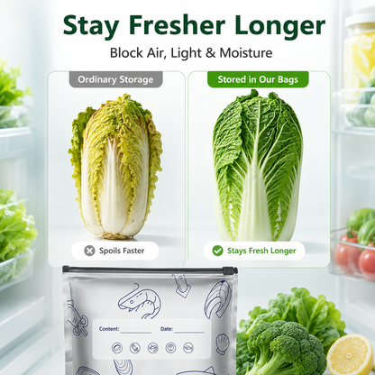 🥩 Premium Thickened Stand-Up Food Bags