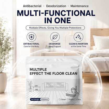 ✨ 100pcs Multi-Surface Floor Cleaning Tabs - Deep Clean & Shine 🧼