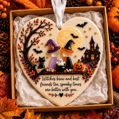 🎃 Halloween Friendship Ornament