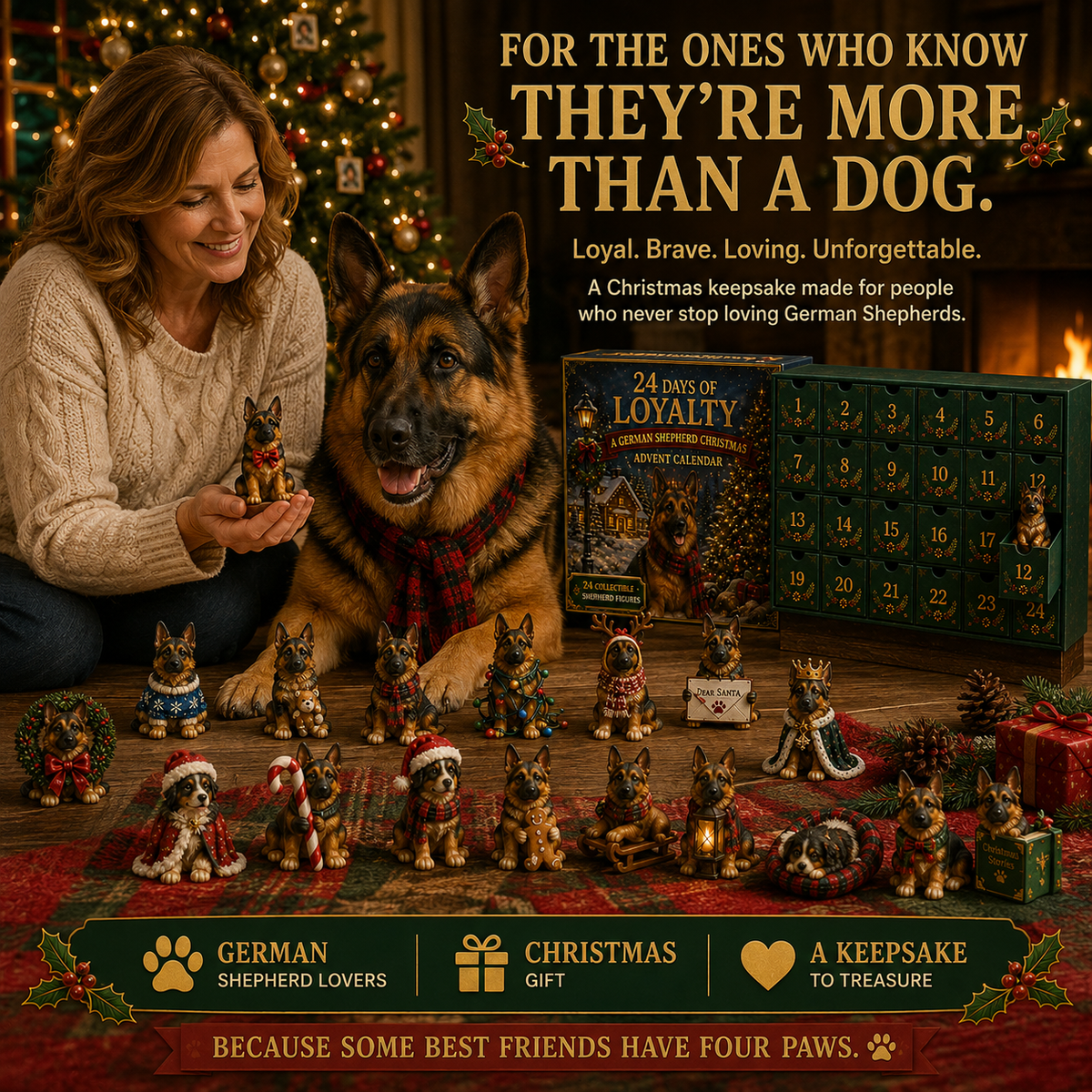 🥇2026 German Shepherd Advent Calendar