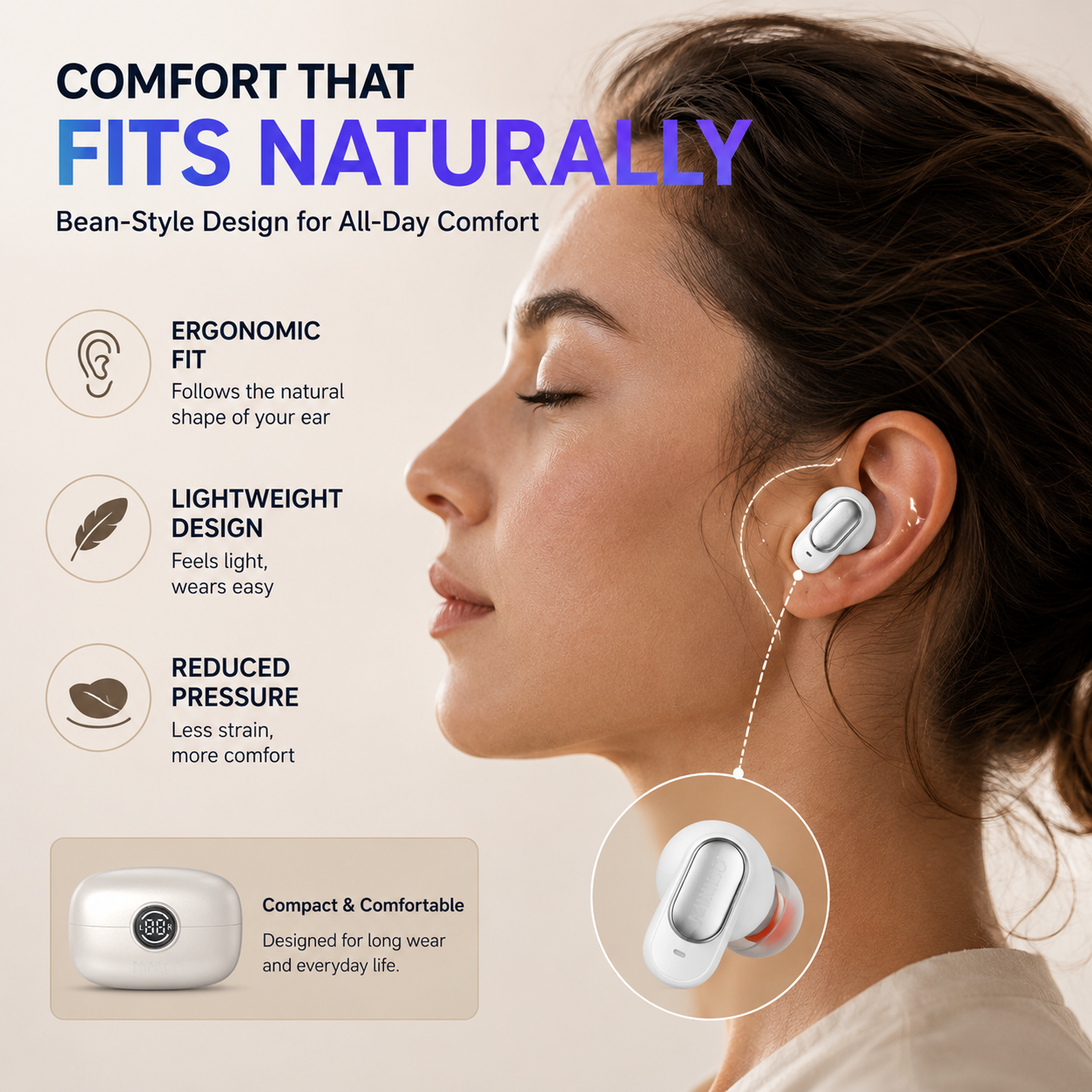 🔥 HOT SALE 50% OFF 🔥 🗣️ 135-Language AI Translator Wireless Bluetooth Earbuds 📶