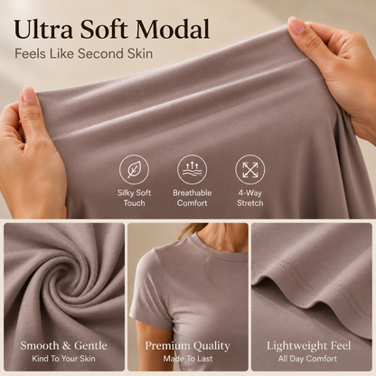 🚨 [50% OFF Today] CloudSoft  Modal 2-Piece Lounge Set | Buttery Soft ☁️