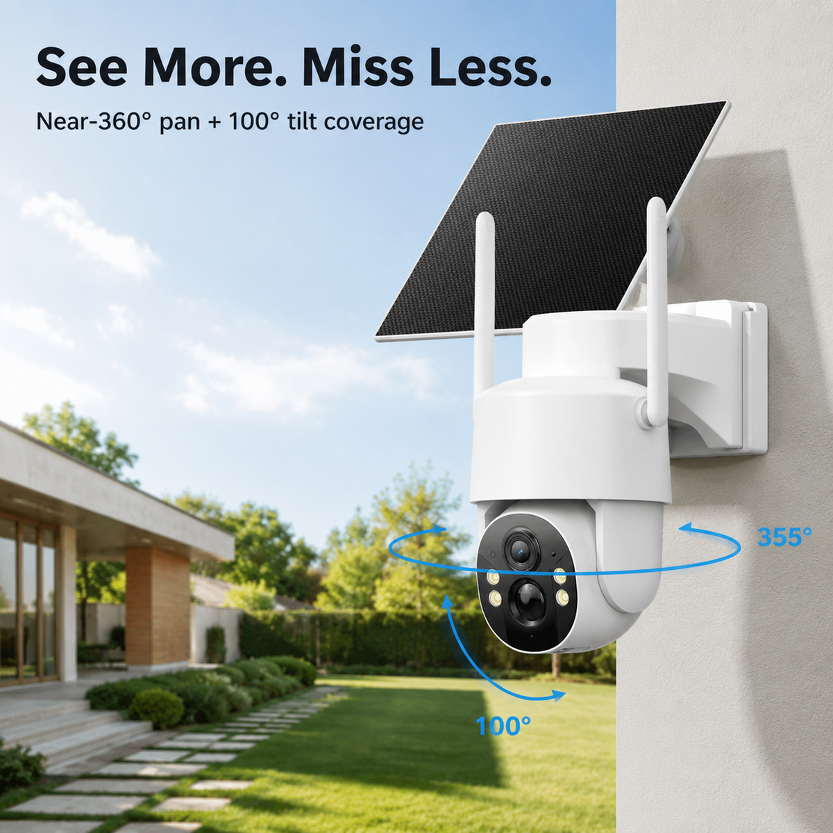 📡 4G LTE Solar Outdoor Security Camera (No WiFi Required) ☀️