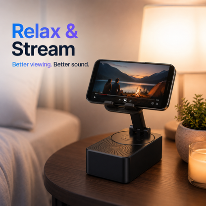📱 5-in-1 Phone Speaker Stand