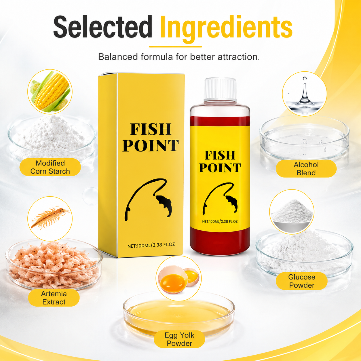 🎣 Powerful Fish Attractant Liquid Bait