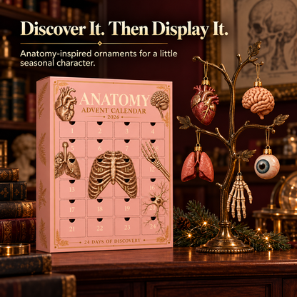 🫀Anatomy Advent Calendar - 24 Anatomy Ornaments🎁