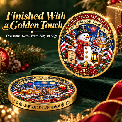 🎄 2026 Christmas 250th Anniversary Commemorative Collectible Keepsake ⭐