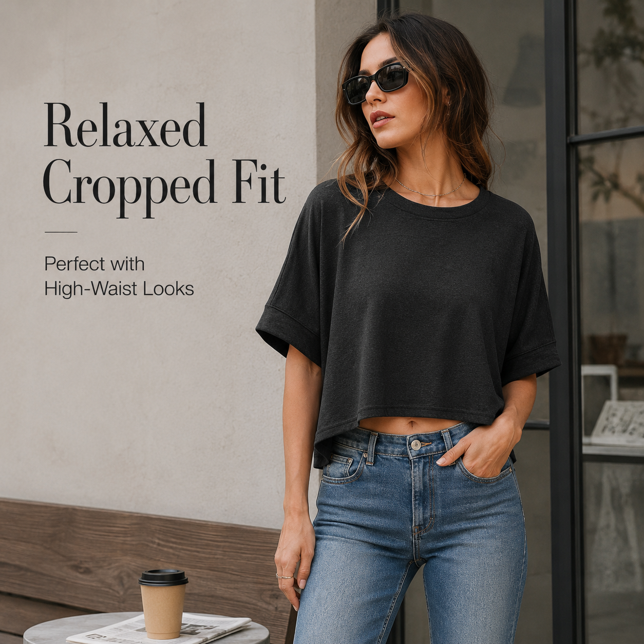 🔥 Soft Oversized Tee Women Love – Comfy, Loose & Flattering ✨