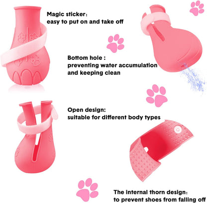 Pet Shoes: Scratch-Resistant, Bathing, Medication, and Injection-Safe Silicone Cat Paw Covers (Durable)