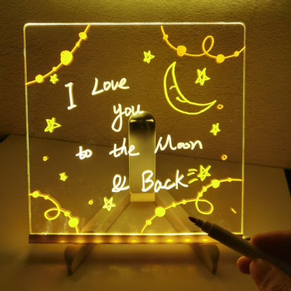⏳LAST DAY SALE 49% OFF !! 🎨LED Note Board🎁Buy 1 Get 7 Colour Pens For Free
