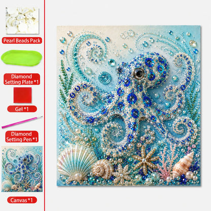 🔥Limited time 70% OFF - 🌊✨ Ocean Theme Pearl Art DIY Kit – Relaxing DIY Craft to Create Stunning Coastal Artwork (📦Buy 2 Free Shipping)