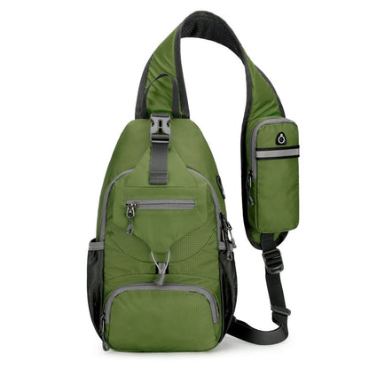 🎒 Packable Crossbody Sling Backpack – Lightweight EDC Bag for Hiking & Travel 🏔️